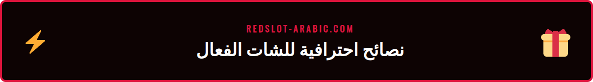 قائمة نصائح وحيل للحصول على أسرع مساعدة من فريق دعم شات ريدسلوت.